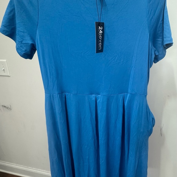 Blue Midi women’s dress size XL - Picture 4 of 6